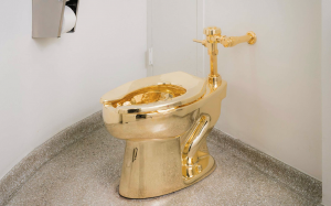 Des toilettes en or à essayer [vidéo]