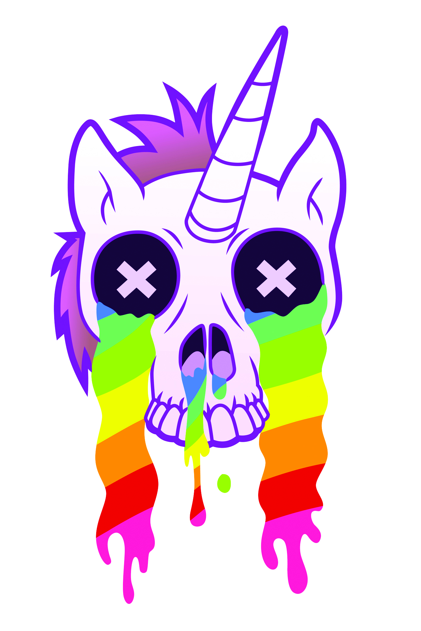 Zombie Unicorn Hot