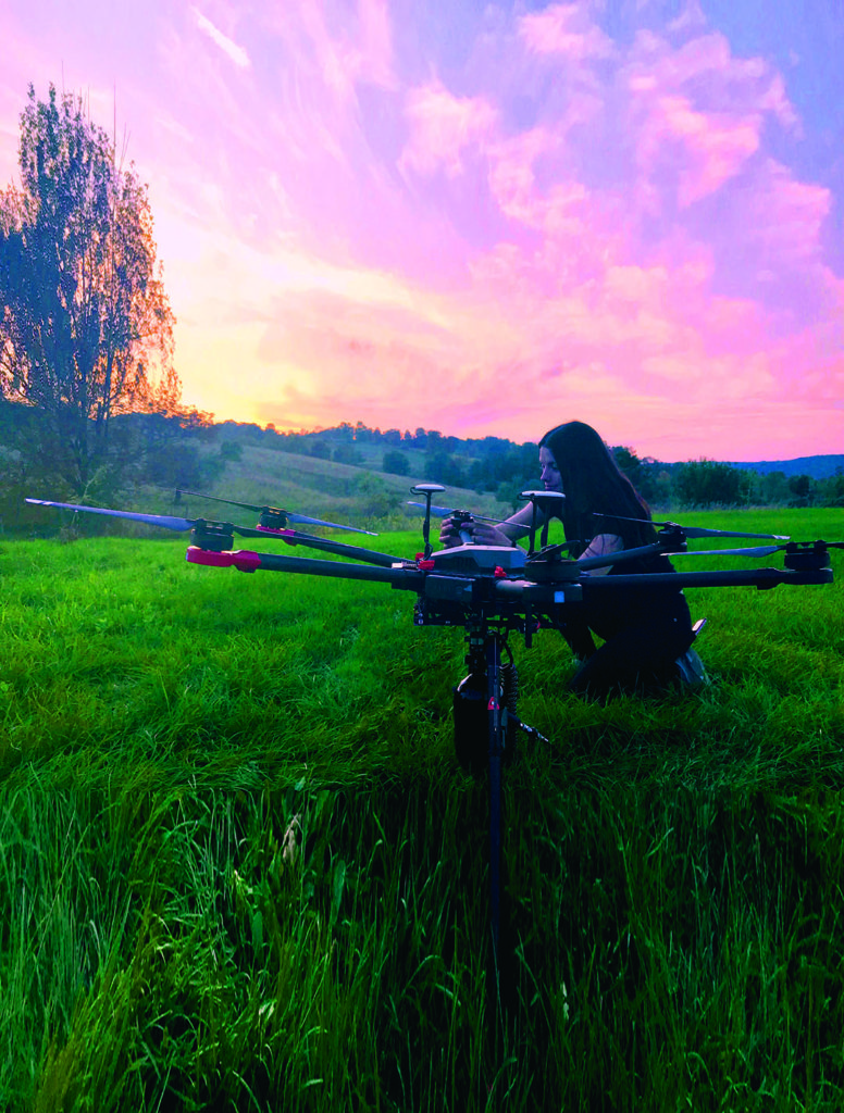 Le drone qui plantait des arbres