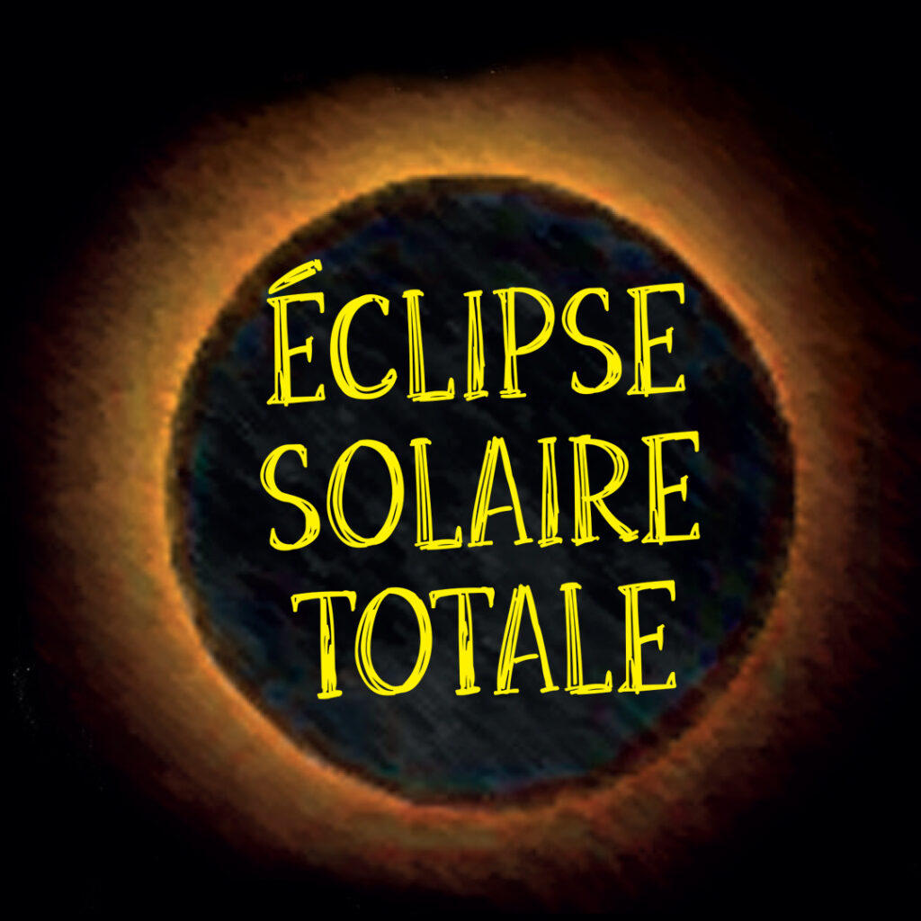 Info Doodle : Éclipse solaire totale